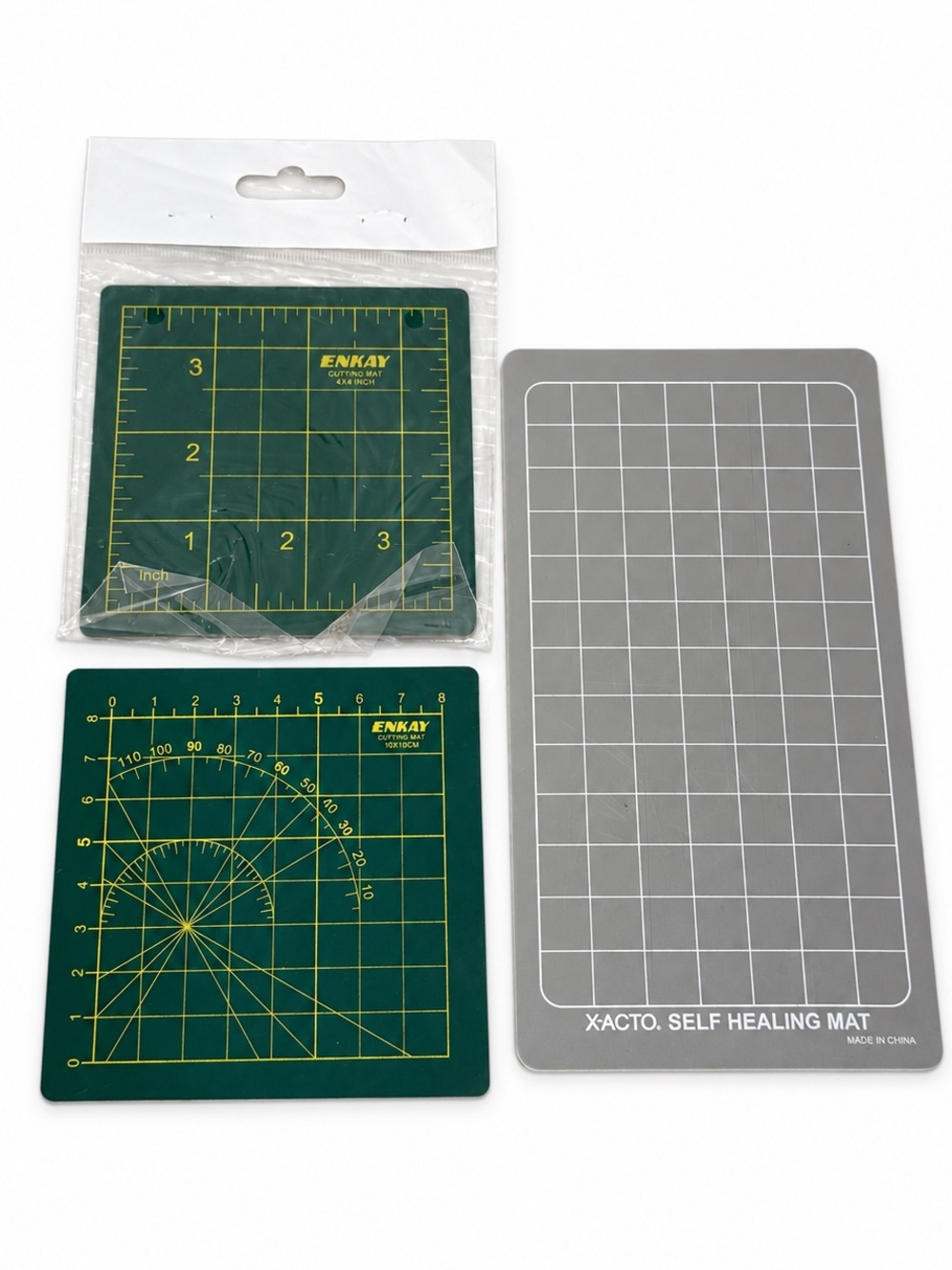 ENKAY & X-ACTO Self-Healing Cutting Mats Craft Lot of 3